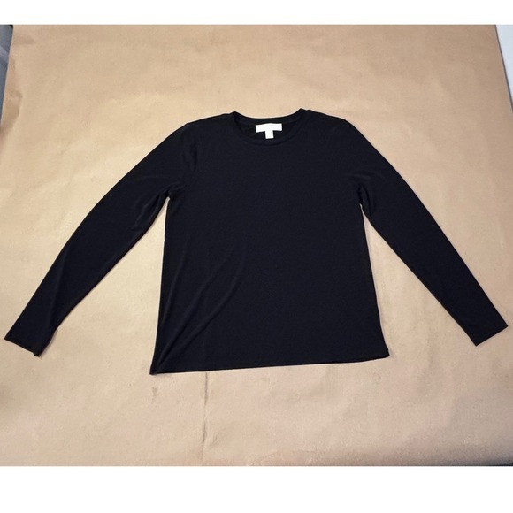Michael Kors Tops - Michael Kors Black‎ Long Sleeve Top Women Size M